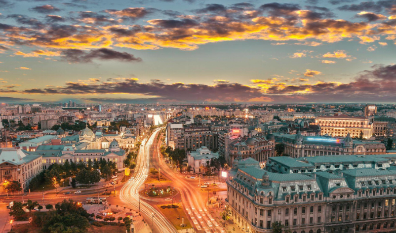 Bucarest le soir