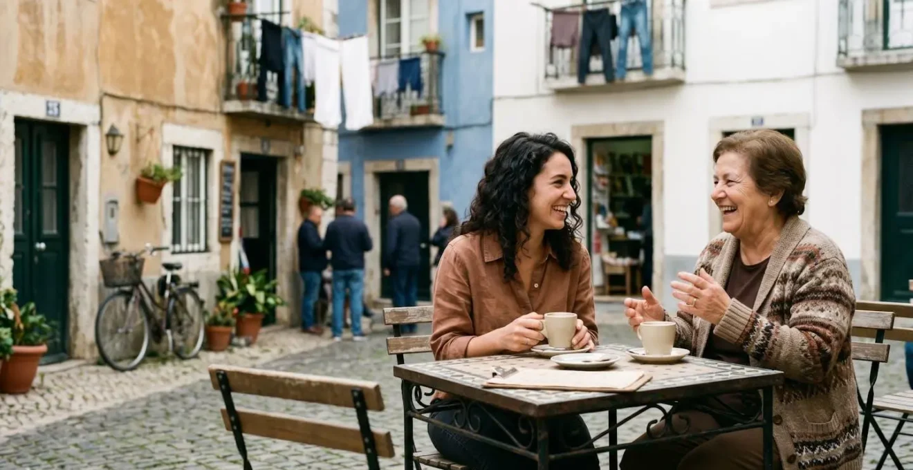 Scène de slow travel montrant l'immersion dans la vie locale avec marché traditionnel